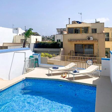 Pool & Sea Merill Apartments Mellieħa Eksteriør bilde