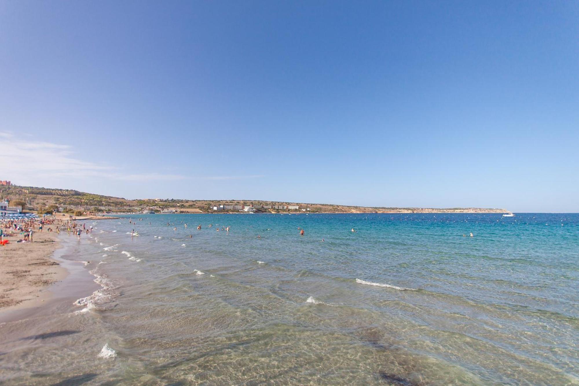 Pool & Sea Merill Apartments Mellieħa Eksteriør bilde