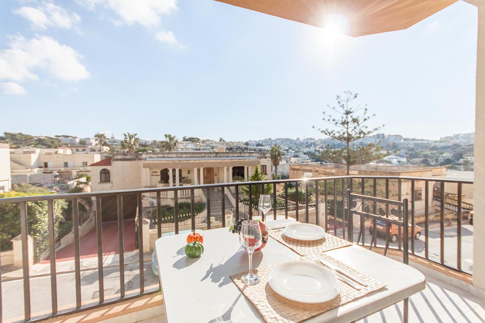 Pool & Sea Merill Apartments Mellieħa Rom bilde
